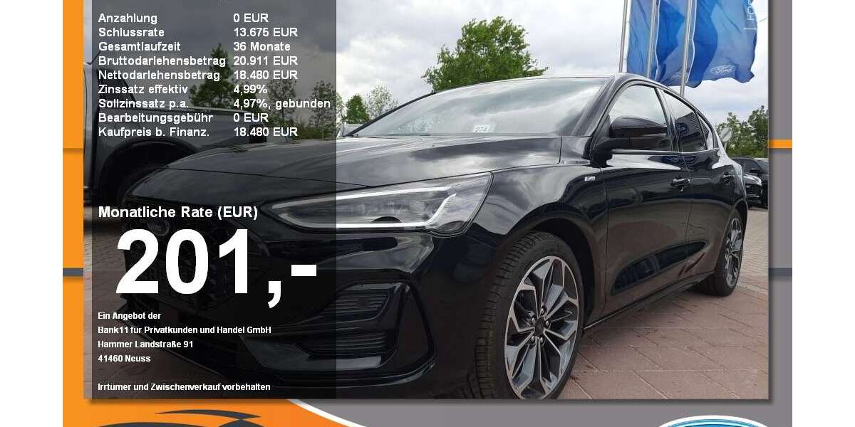 Ford Focus 22.800 km 18.480 &euro; Neustadt a. d. Donau 93333