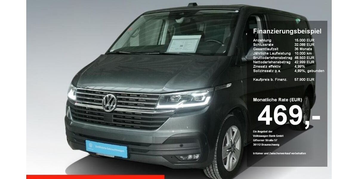 VW T6 Multivan 51.650 km 57.900 &euro; Ingolstadt 85053