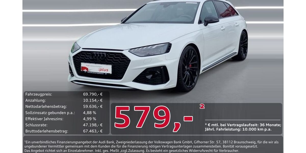 Audi RS4 35.812 km 69.790 &euro; Ingolstadt 85057