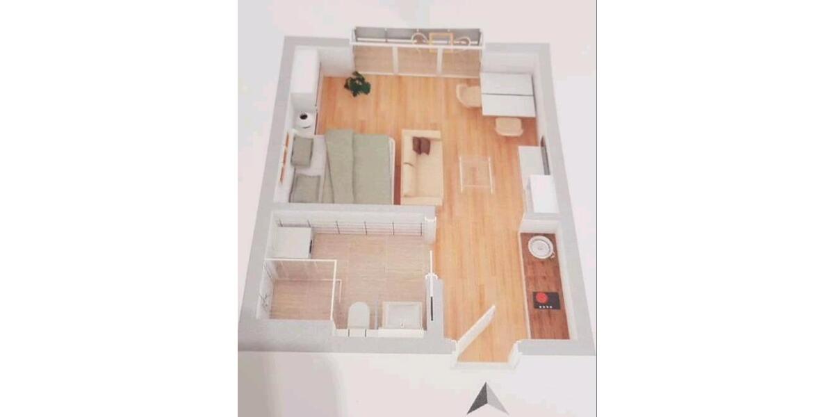 Etagenwohnung Reichertshofen - 1 Zimmer, 32 m&sup2;, 660&euro; | Angebot:25609664