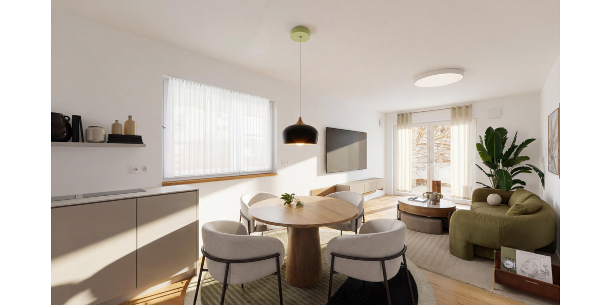 Etagenwohnung Ingolstadt Südost - 2 Zimmer, 53 m&sup2;, 309.000&euro; | Angebot:25192355