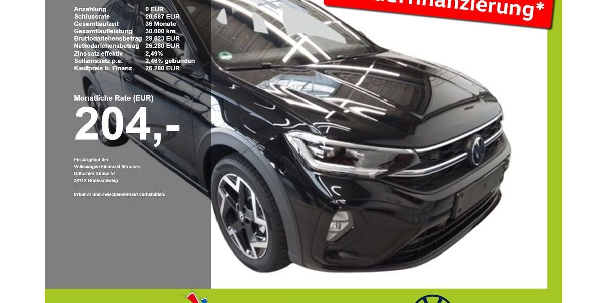 VW Taigo 6.766 km 26.280 &euro; Mainburg 84048
