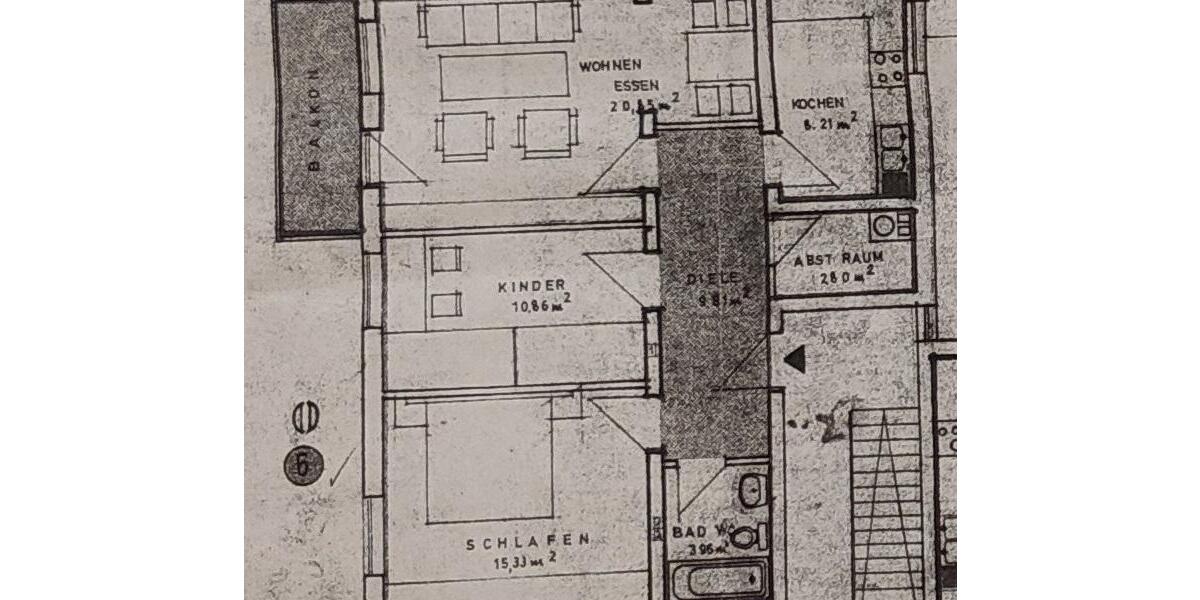 Frei werdende Stadtwohnung! Schöne, ruhige 3 Zimmer Wohnung mit Balkon und Garage in Neuburg - Ein Objekt von Ihrem Immobilienpartner SOWA Immobilien und Finanzen - 3- Neuburg an der Donau | Angebot:24866730