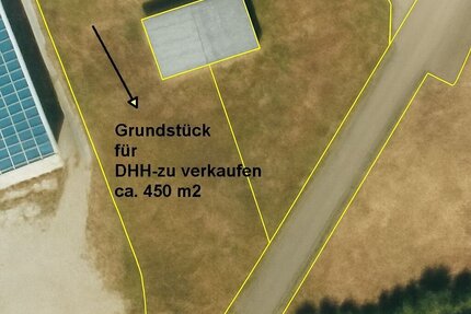 Nähe Schrobenhausen Baugrund für DHH-zu verk. Fläche ca. 450 m² Anbau an bestehendes DH ortsüblich erschlossen! - Grundstück Waidhofen | Angebot:22910791