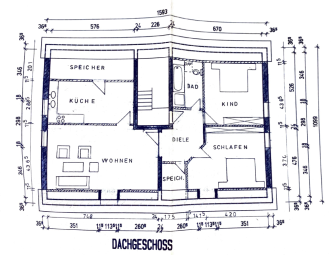 Etagenwohnung Dollnstein - 3 Zimmer, 83 m&sup2;, 139.900&euro; | Angebot:25995317