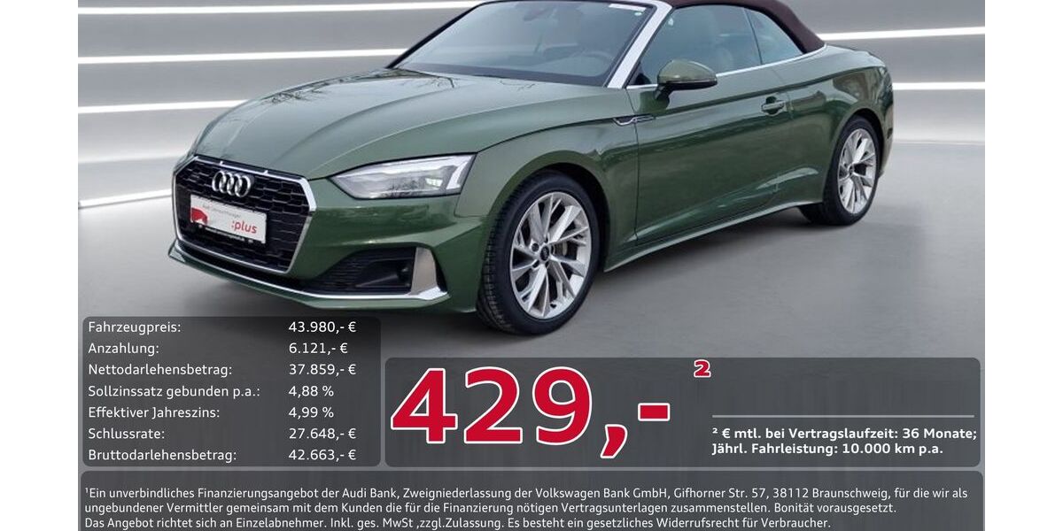 Audi A5 53.759 km 43.980 &euro; Ingolstadt 85057