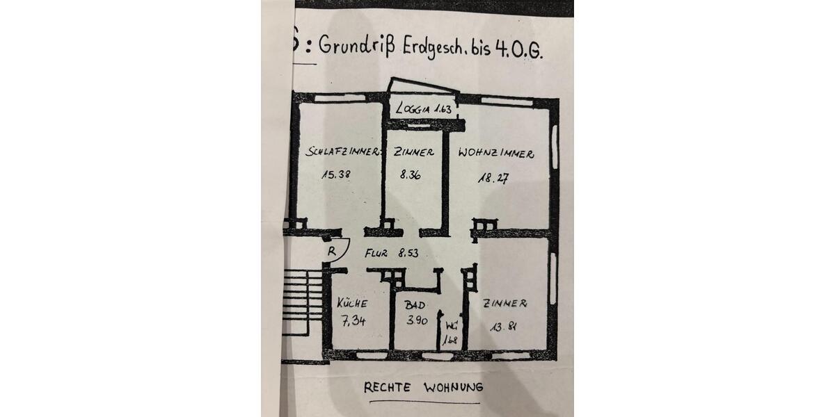 Etagenwohnung Ingolstadt Südost - 4 Zimmer, 79 m&sup2;, 350.000&euro; | Angebot:25207545