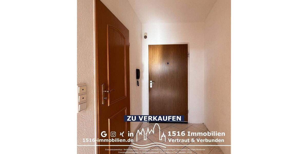 Etagenwohnung Ingolstadt Am Wasserwerk - 4 Zimmer, 75 m&sup2;, 275.000&euro; | Angebot:25732246