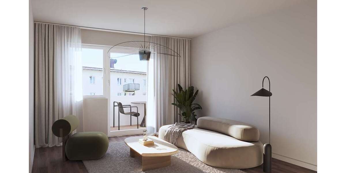 Etagenwohnung Neuburg an der Donau - 3.5 Zimmer, 60 m&sup2;, 258.516&euro; | Angebot:20383439