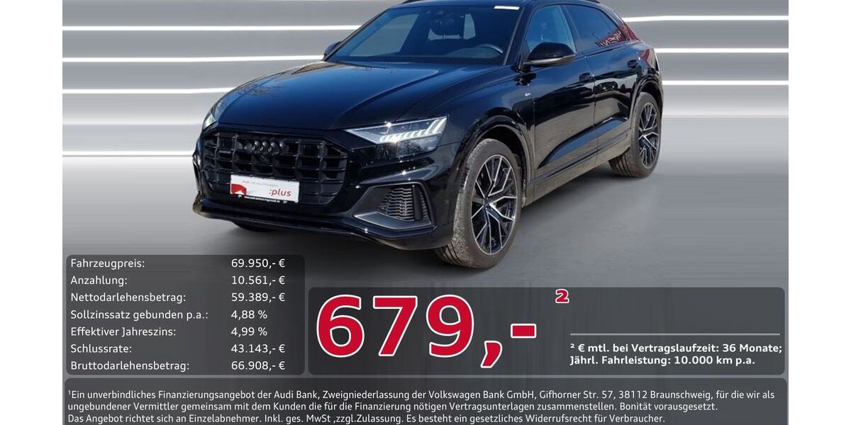 Audi Q8 32.940 km 69.950 &euro; Ingolstadt 85057
