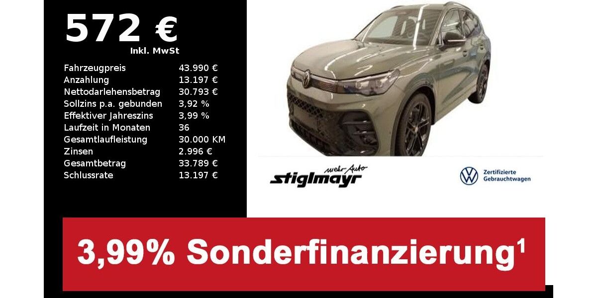 VW Tiguan 15.734 km 43.990 &euro; Pfaffenhofen/Ilm 85276