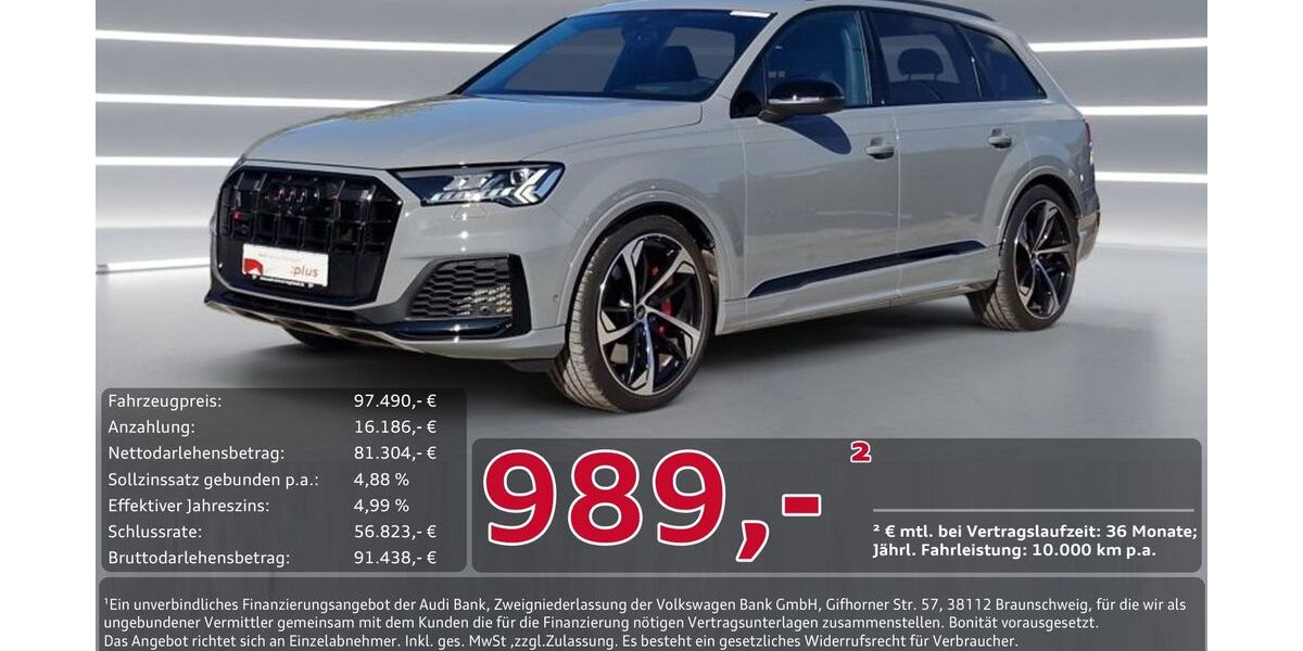 Audi SQ7 24.923 km 97.490 &euro; Ingolstadt 85057