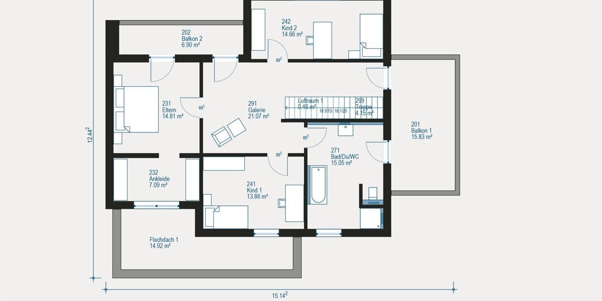 Modern - klar - flexibel planbar! Euer Traumhaus nach Euren Wünschen - auf Wunsch bezugsfertig - Einfamilienhaus Königsmoos | Angebot:27656374