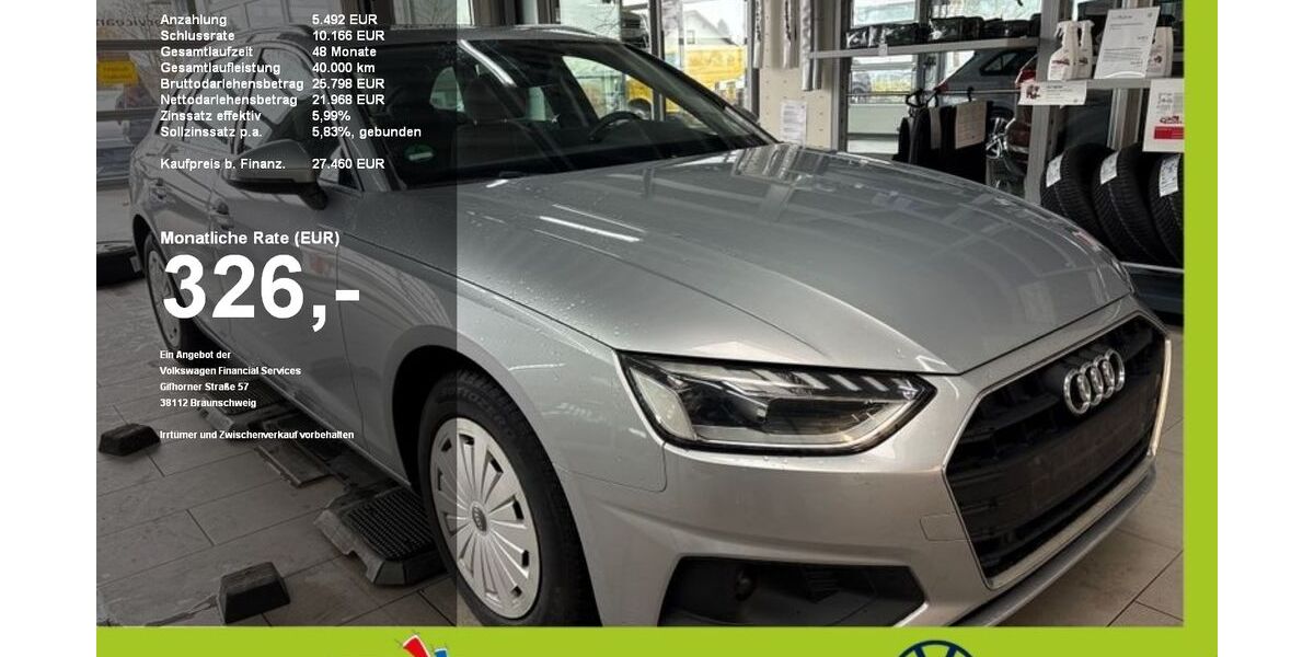 Audi A4 65.926 km 26.590 &euro; Mainburg 84048