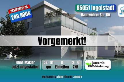 Wohnung Ingolstadt Münchener Straße - 2 Zimmer, 249.900&euro; | Angebot:26695801