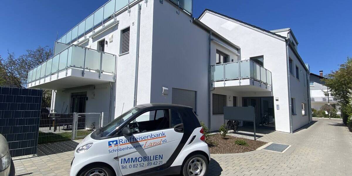 Etagenwohnung Schrobenhausen Mühlried - 4 Zimmer, 102 m&sup2;, 1.330&euro; | Angebot:26363303