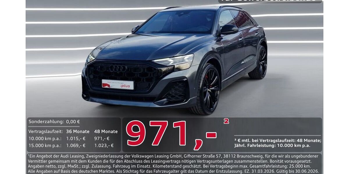 Audi Q8 5.000 km 99.950 &euro; Ingolstadt 85057