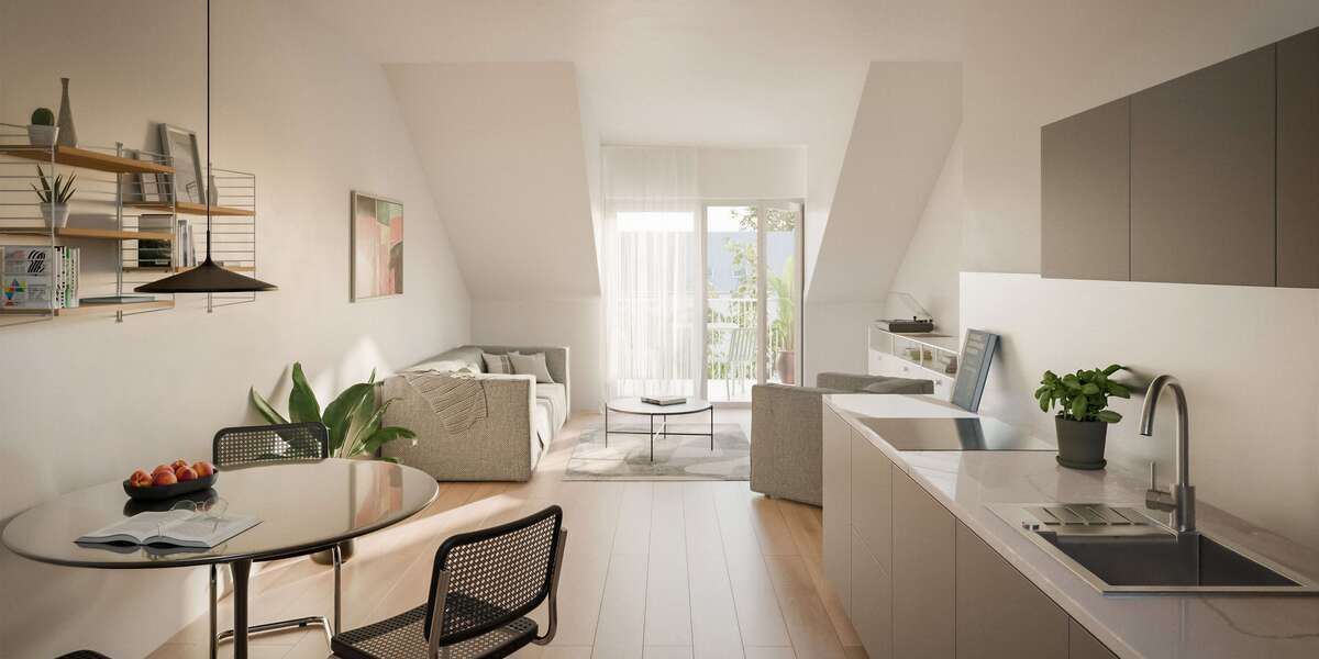 Etagenwohnung Kösching - 3 Zimmer, 74 m&sup2;, 434.600&euro; | Angebot:26412487