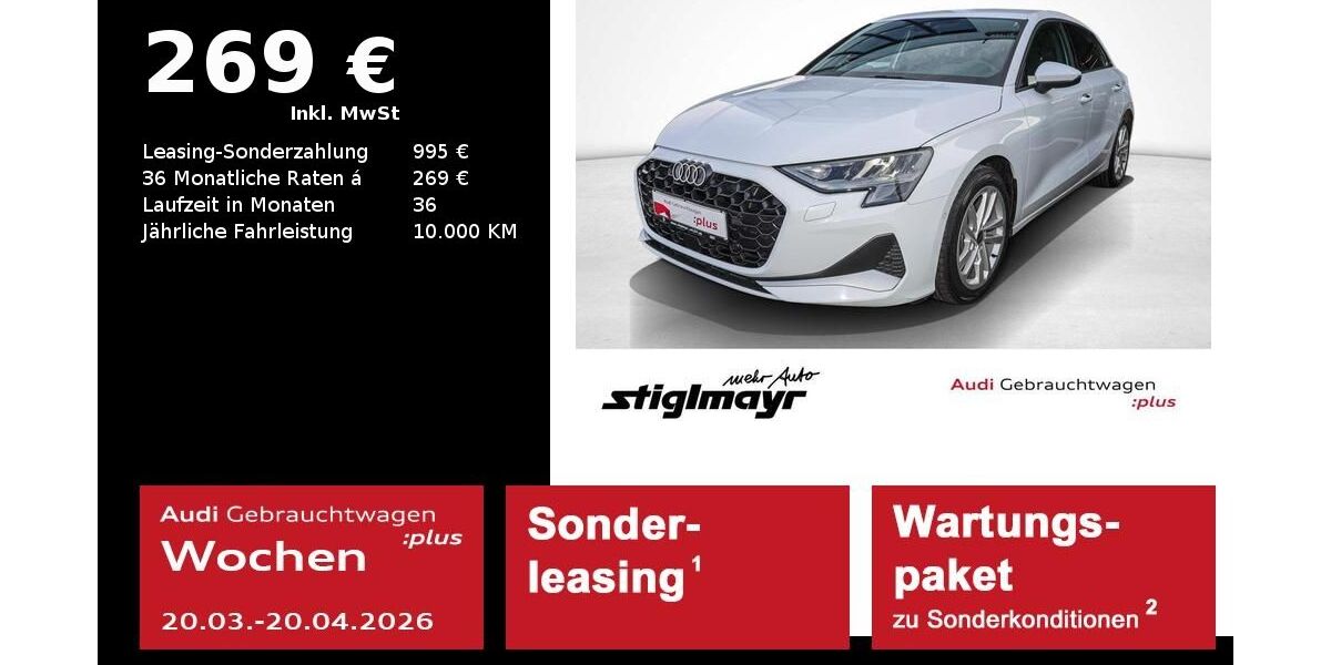 Audi A3 26.960 km 30.066 &euro; Pfaffenhofen 85276