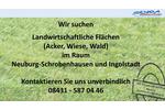 Großzügige Landwirtschaftsfläche Wiese in Königsmoos, evtl. Ausgleichsfläche oder PV - Ein Objekt von SOWA Immobilien & Finanzen Ihrem Immobilienprofi vor Ort - Grundstück Königsmoos | Angebot:26262699