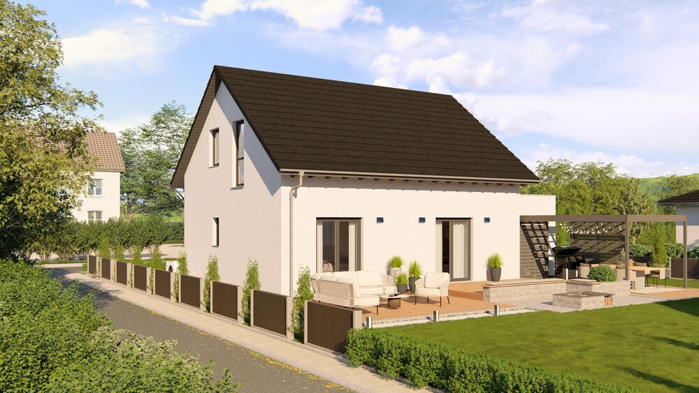PURE HOME 6 - Tradition trifft auf lichtdurchflutetes Wohnen mit flexiblen Gestaltungsmöglichkeiten - Einfamilienhaus Kipfenberg | Angebot:27595817