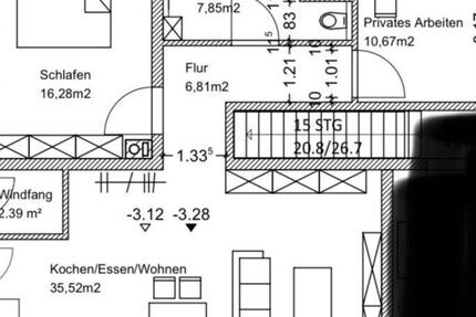 Wohnung Elsendorf - 3 Zimmer, 79 m&sup2;, 1.000&euro; | Angebot:26021025