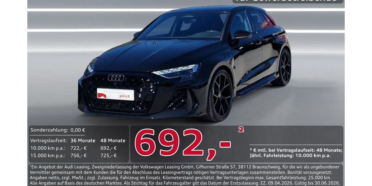 Audi RS3 2.500 km 72.950 &euro; Ingolstadt 85057