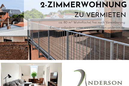Wohnung Ingolstadt Altstadt Südost - 2 Zimmer, 80 m&sup2;, 1.000&euro; | Angebot:26799338