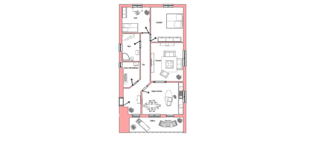 Etagenwohnung Brunnen - 4 Zimmer, 103 m&sup2;, 850&euro; | Angebot:25382350