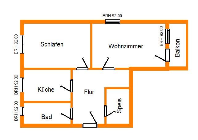 Etagenwohnung Neuburg an der Donau - 2 Zimmer, 59 m&sup2;, 179.000&euro; | Angebot:26991891