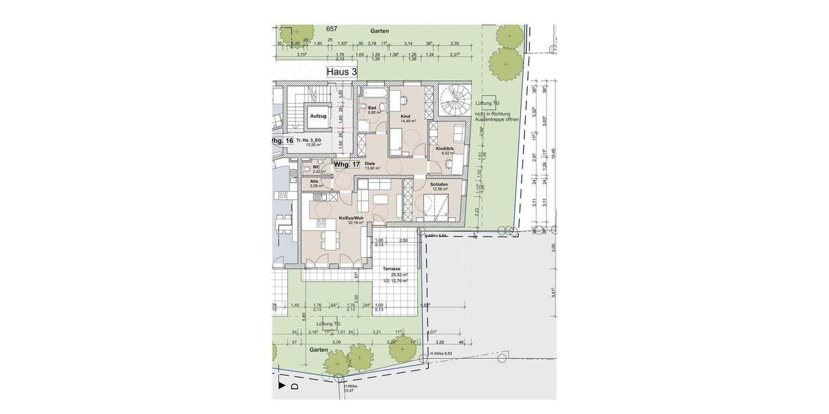 Etagenwohnung Ingolstadt Altstadt Südost - 4 Zimmer, 105 m&sup2;, 696.000&euro; | Angebot:25708044