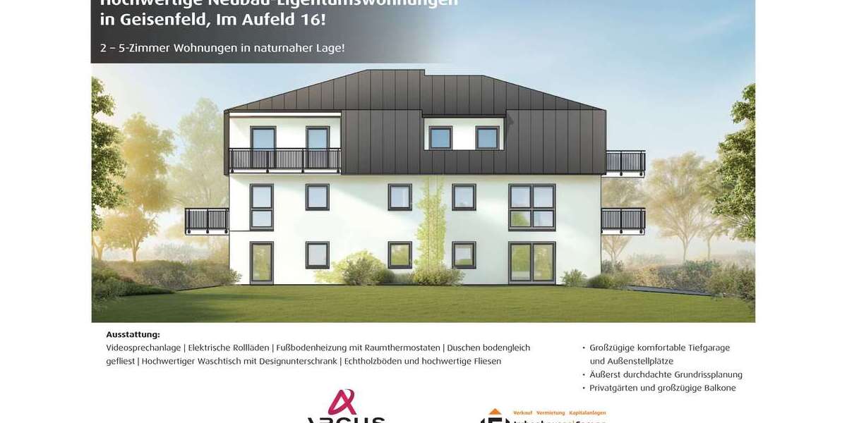 Etagenwohnung Geisenfeld - 3.5 Zimmer, 87 m&sup2;, 479.000&euro; | Angebot:25163430