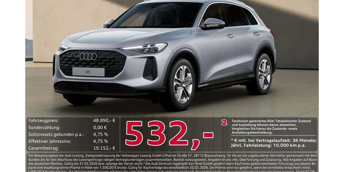 Audi Q5 10.069 km 48.890 &euro; Ingolstadt 85057