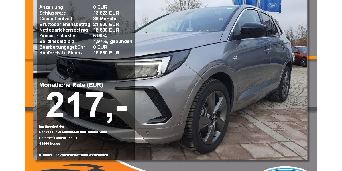 Opel Grandland (X) 3.050 km 17.980 &euro; Neustadt / Donau 93333