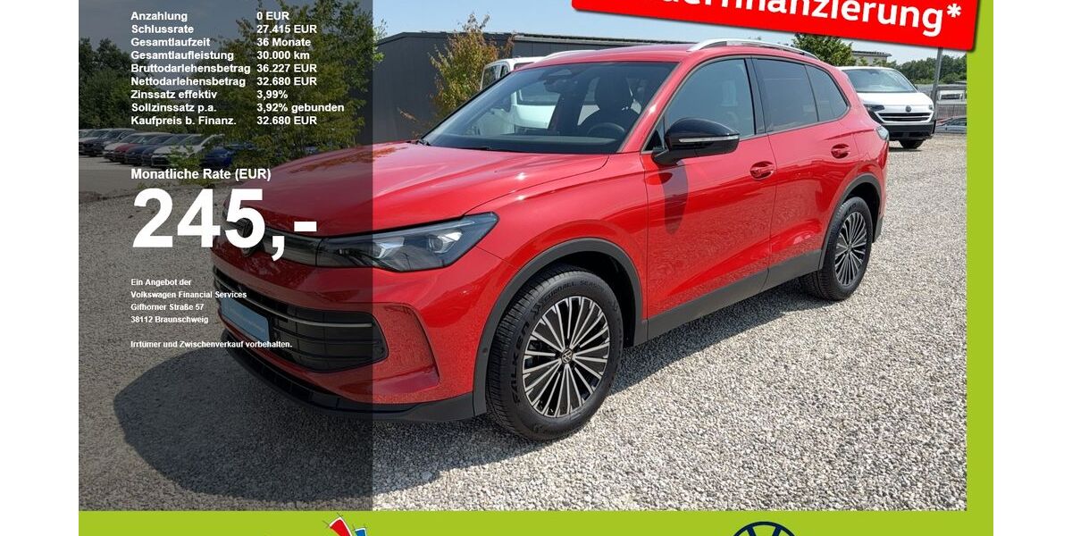 VW Tiguan 25.000 km 32.120 &euro; Mainburg 84048