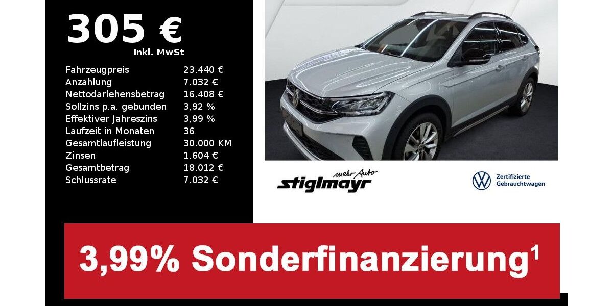 VW Taigo 22.242 km 23.440 &euro; Pfaffenhofen/Ilm 85276