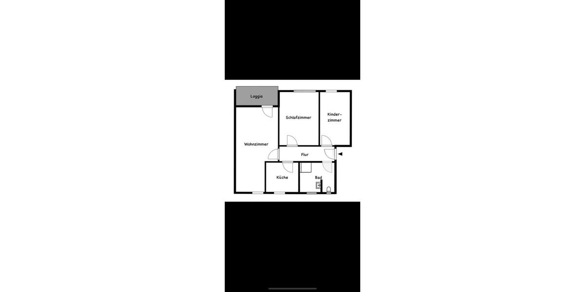 Etagenwohnung Ingolstadt Nordost - 3 Zimmer, 70 m&sup2;, 280.000&euro; | Angebot:25843510