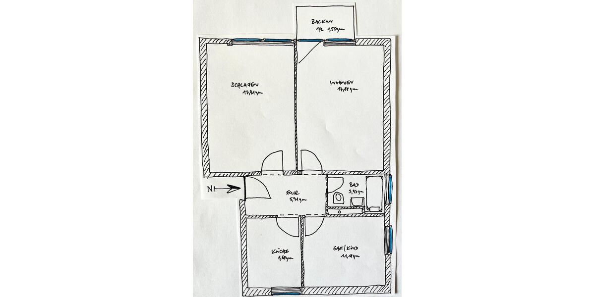 Loft - Studio - Atelier Ingolstadt Münchener Straße - 3 Zimmer, 63 m&sup2;, 285.000&euro; | Angebot:27469335