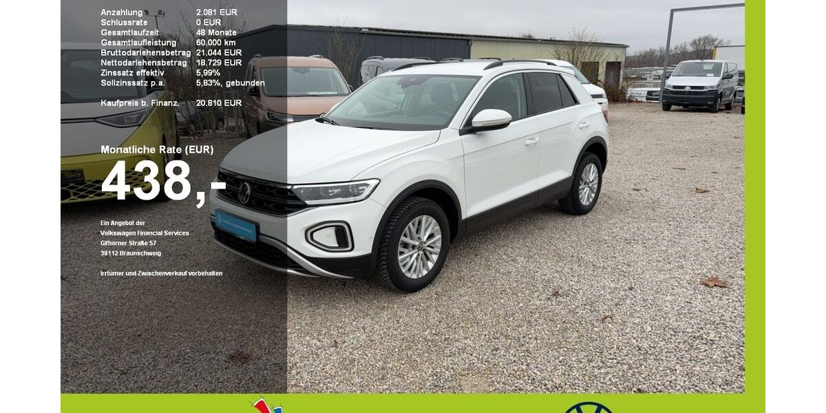 VW T-Roc 21.937 km 20.800 &euro; Mainburg 84048