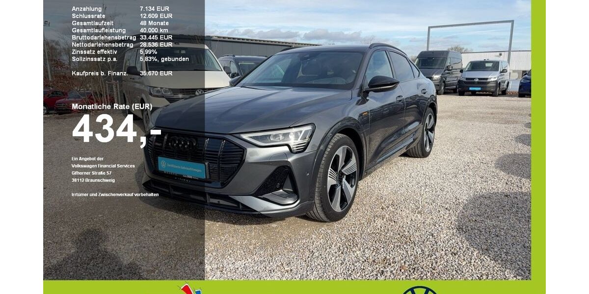 Audi e-tron 52.948 km 35.330 &euro; Mainburg 84048