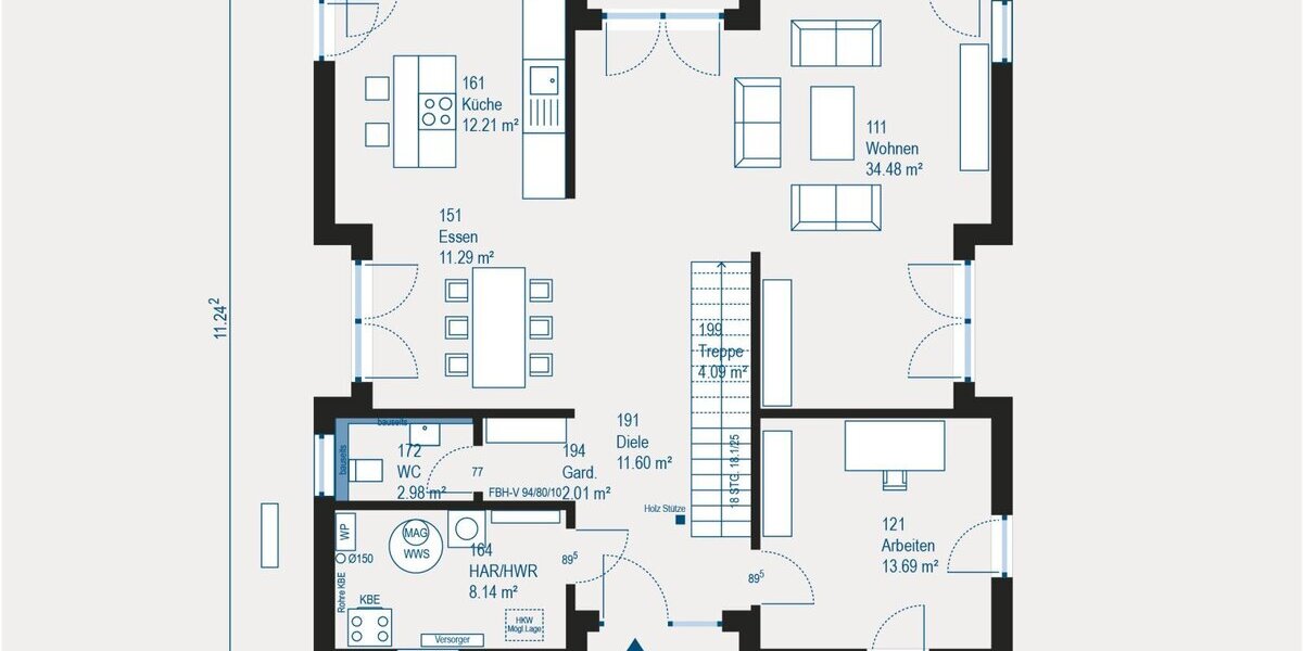 Ihr maßgeschneidertes Einfamilienhaus in Mainburg - Individuelle Planung trifft gehobene Ausstattung - Einfamilienhaus Mainburg | Angebot:27632541