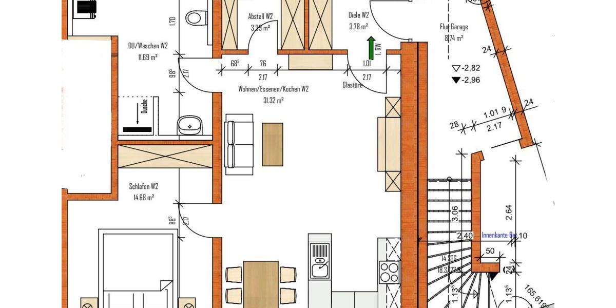 Erdgeschoßwohnung Schernfeld Birkhof - 2 Zimmer, 70 m&sup2;, 900&euro; | Angebot:24757002