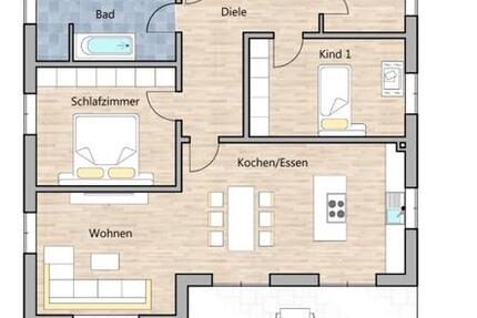 Wohnung Karlshuld - 4 Zimmer, 127 m&sup2;, 1.500&euro; | Angebot:25980113