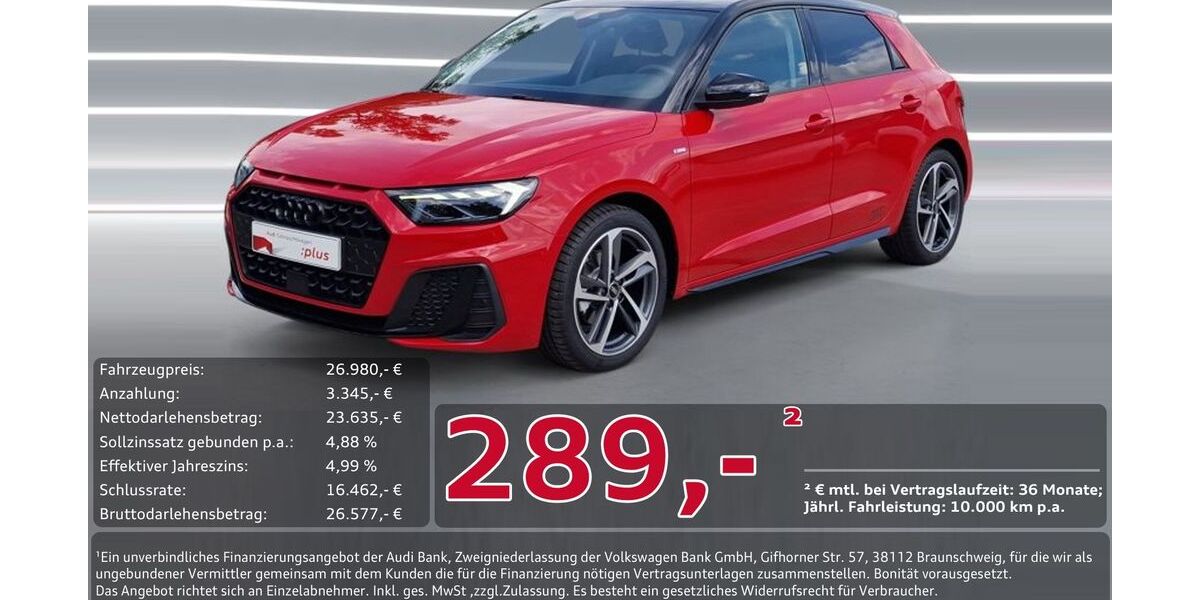 Audi A1 9.900 km 26.980 &euro; Ingolstadt 85057