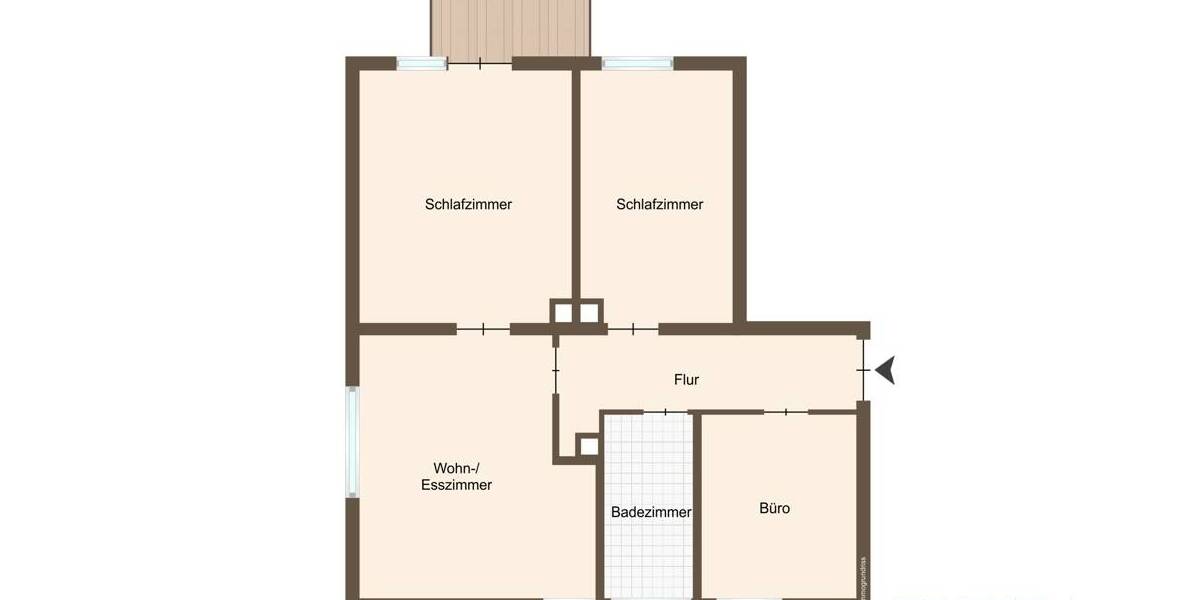 Etagenwohnung Neuburg an der Donau Neuburg - 3 Zimmer, 60 m&sup2;, 258.516&euro; | Angebot:25703636