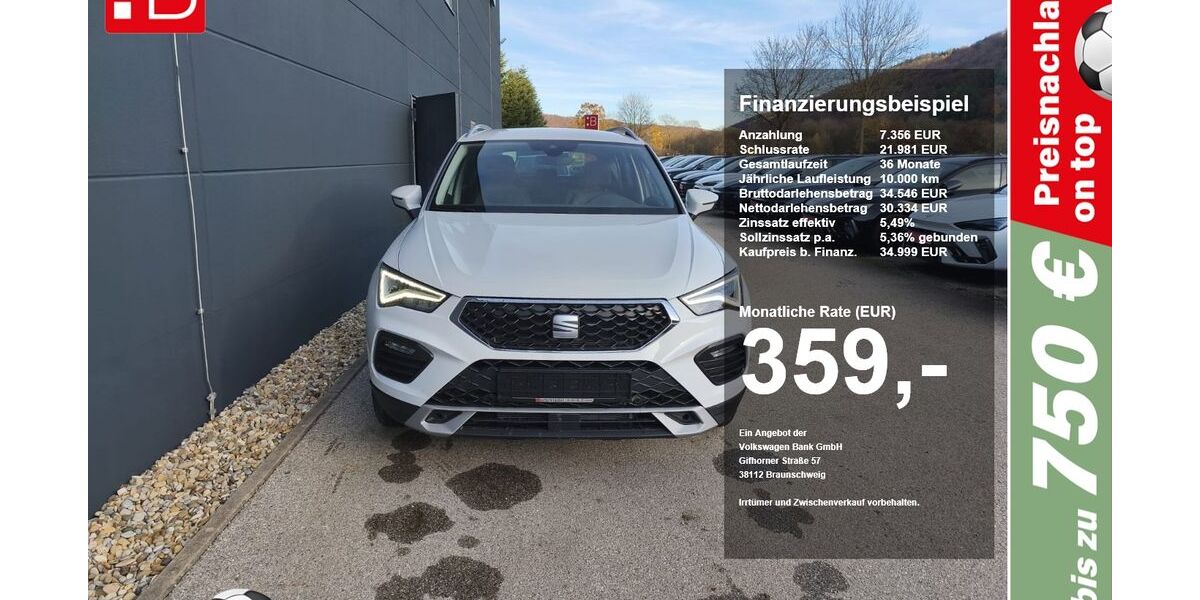 Seat Ateca 6.500 km 34.999 &euro; Riedenburg 93339