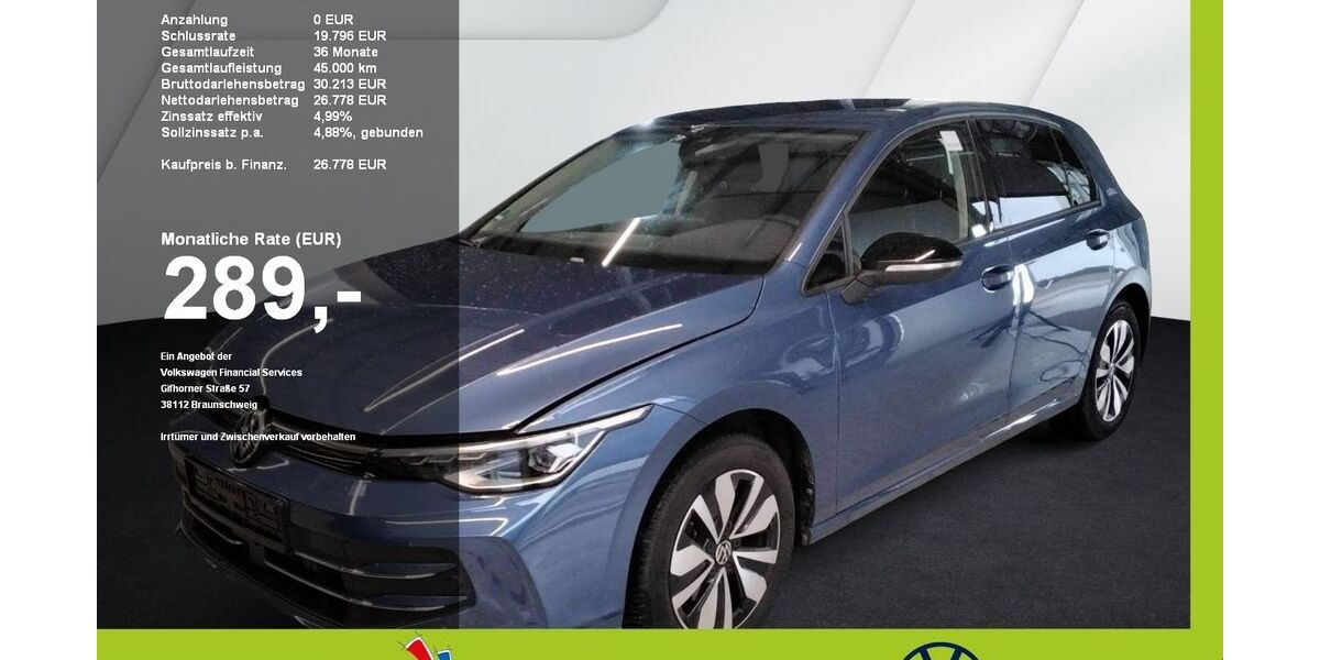 VW Golf 24.762 km 26.778 &euro; Mainburg 84048