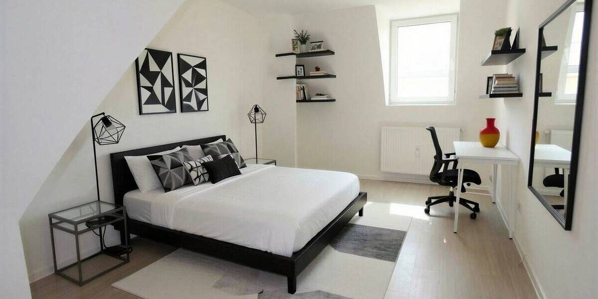 Etagenwohnung Ingolstadt Altstadt Südost - 2 Zimmer, 80 m&sup2;, 1.000&euro; | Angebot:26799338