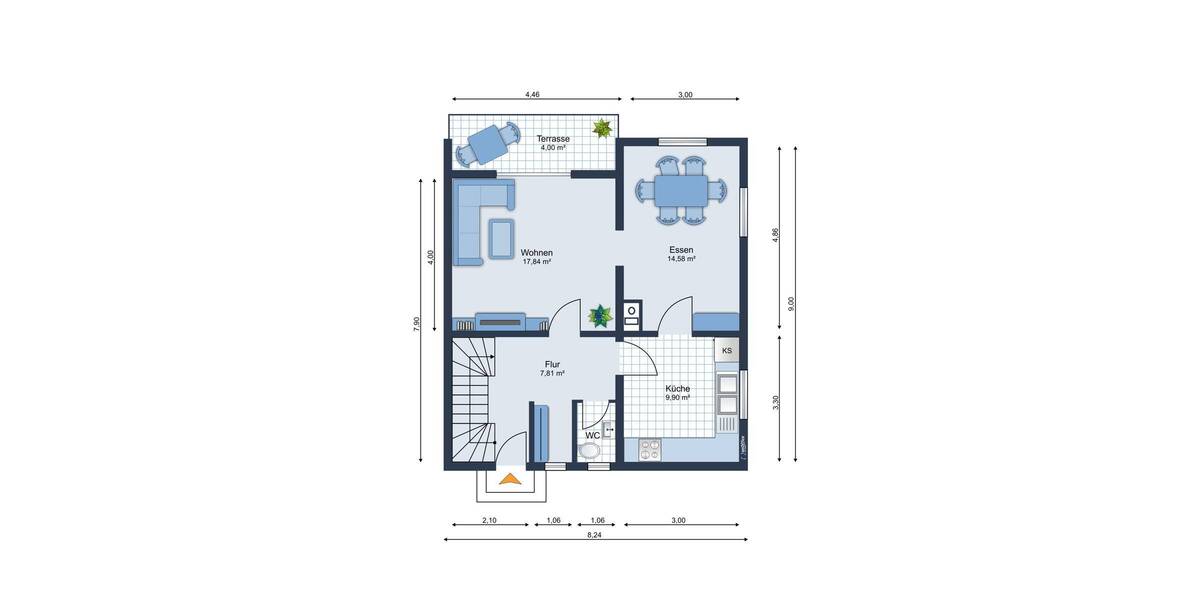 Doppelhaushälfte Aresing / Oberlauterbach Oberlauterbach - 4 Zimmer, 113 m&sup2;, 429.000&euro; | Angebot:25745461