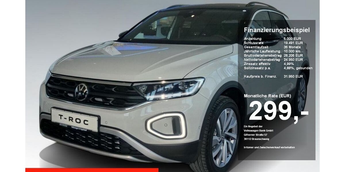 VW T-Roc 3.150 km 31.950 &euro; Ingolstadt 85053